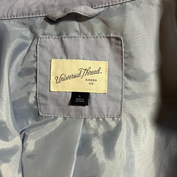 Women's Universal Thread Blue Utility Jacket - Picture 3 of 3